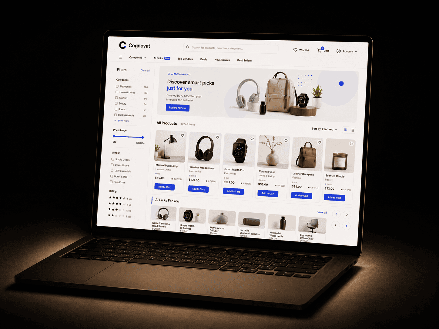 Cognovat Multi-Vendor Marketplace